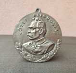 Plakieta Józef Piłsudski mosiądz