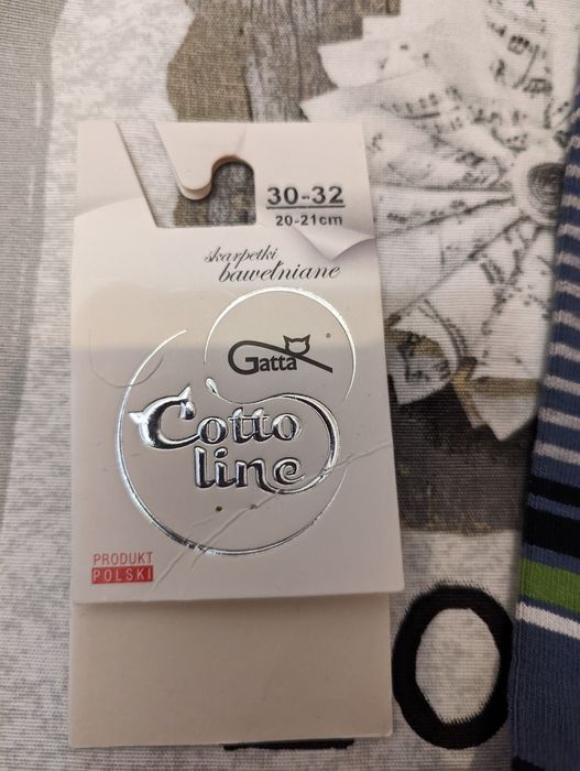 Nowe podkolanówki dziecięce rozmiar 30-32, 20-21 cm. Gatta