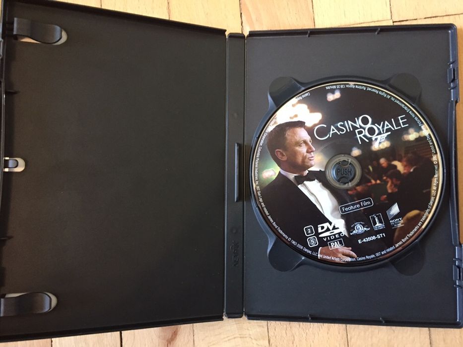 Film dvd nowy casino royale agent 007 akcja sensacja okazja klasyka PL