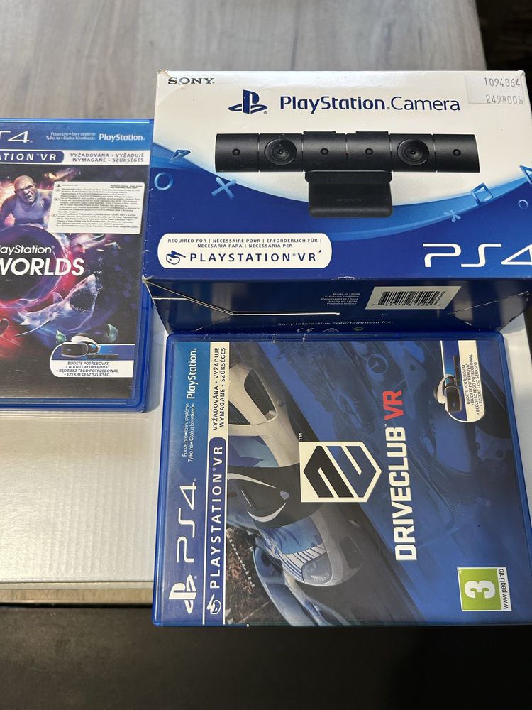 Gogle vr ps 4 kamerka i gry