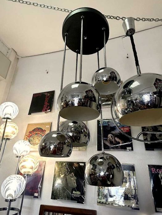 Candeeiro de teto cinco Lumes