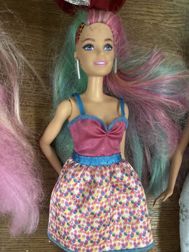 Lalki Barbie ze strojami i akcesoriami plus Enchantimals / owca