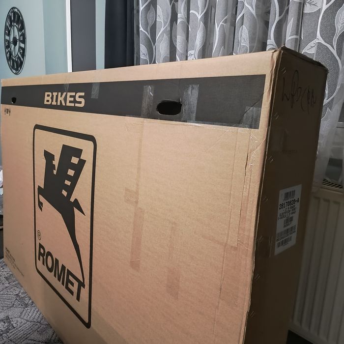 Romet E-Gazela 1.0 Piaskowy 17M 504WH 28 cali NOWY - nagroda w konkurs