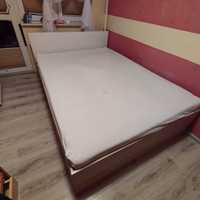 Łóżko sypialniane z szufladami 140 x 200