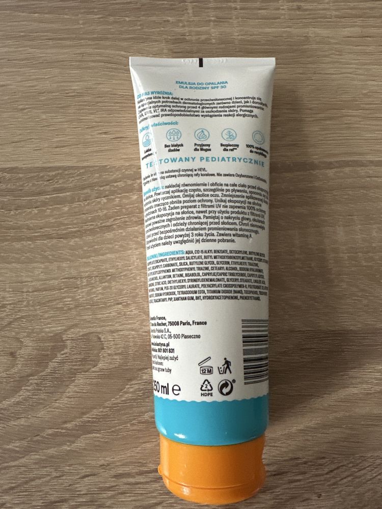 Kolastyna dla rodziny 30 spf