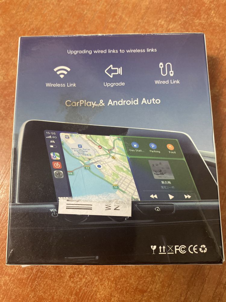 2 w 1 CarPlay & Android Auto