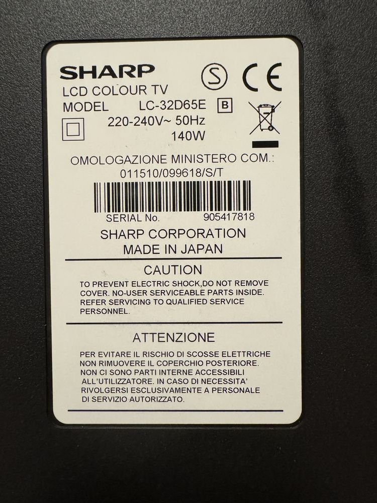 Telewizor SHARP 32 cale