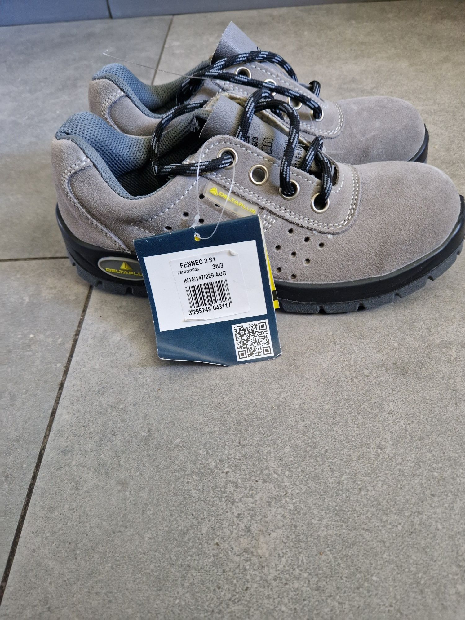 Buty robocze delta plus z metalowym noskiem
