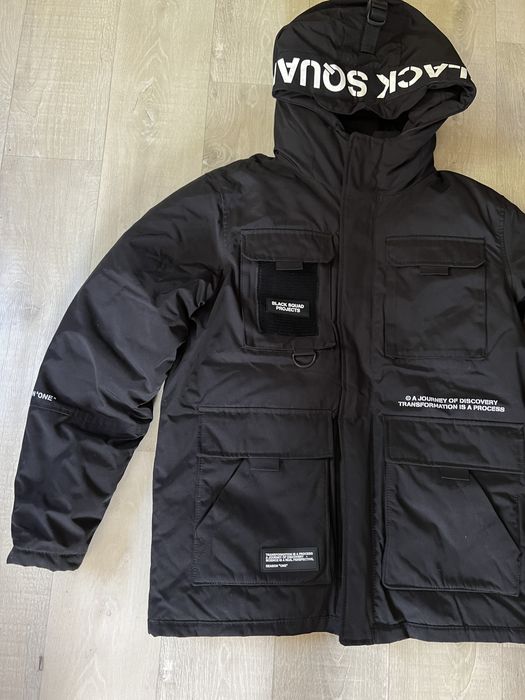 Зимова куртка Black squad