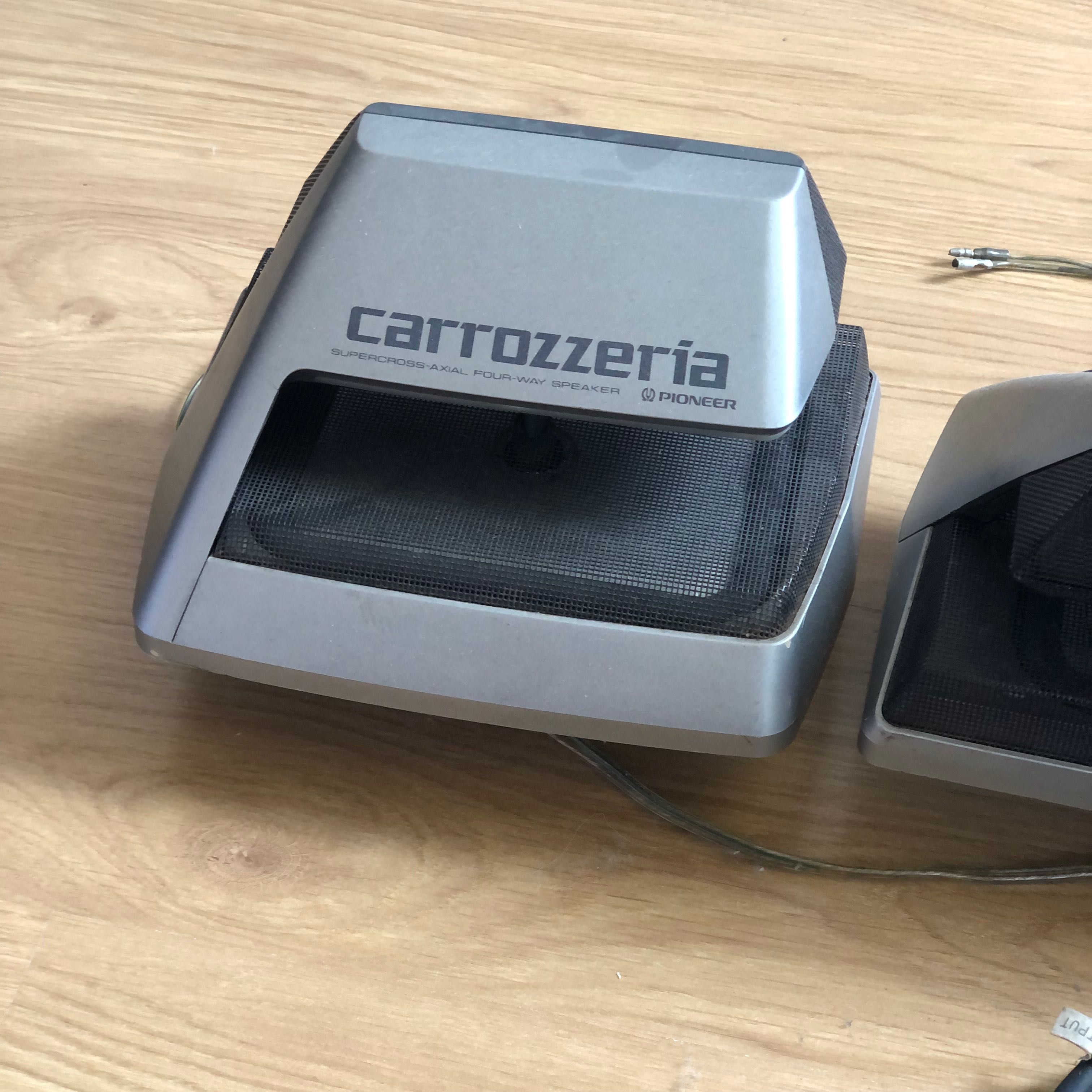 JDM олдскульные старые колонки динамики Pioneer Clarion Carozzeria