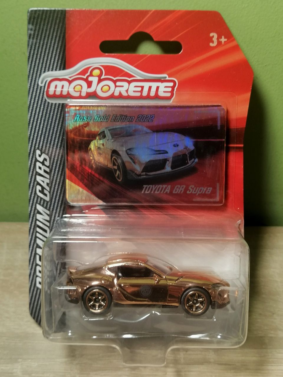 Majorette Toyota GR Supra Rose Gold