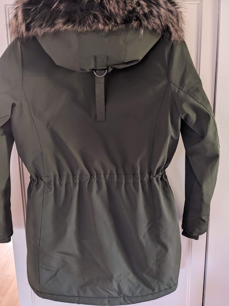 Kurtka zimowa Only Rozm. L oliwka khaki parka ocieplana