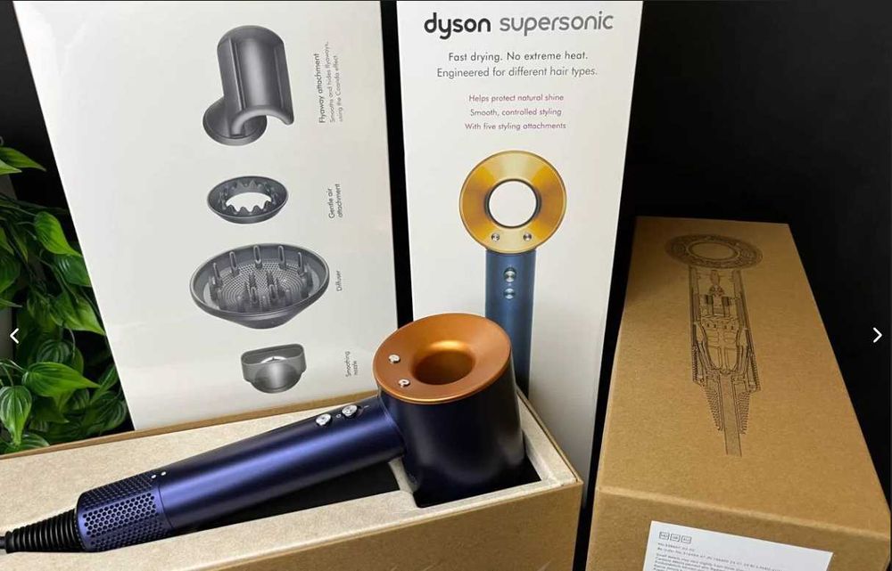 Фен дайсон Dyson supersonic HD 08 на 5 насадок