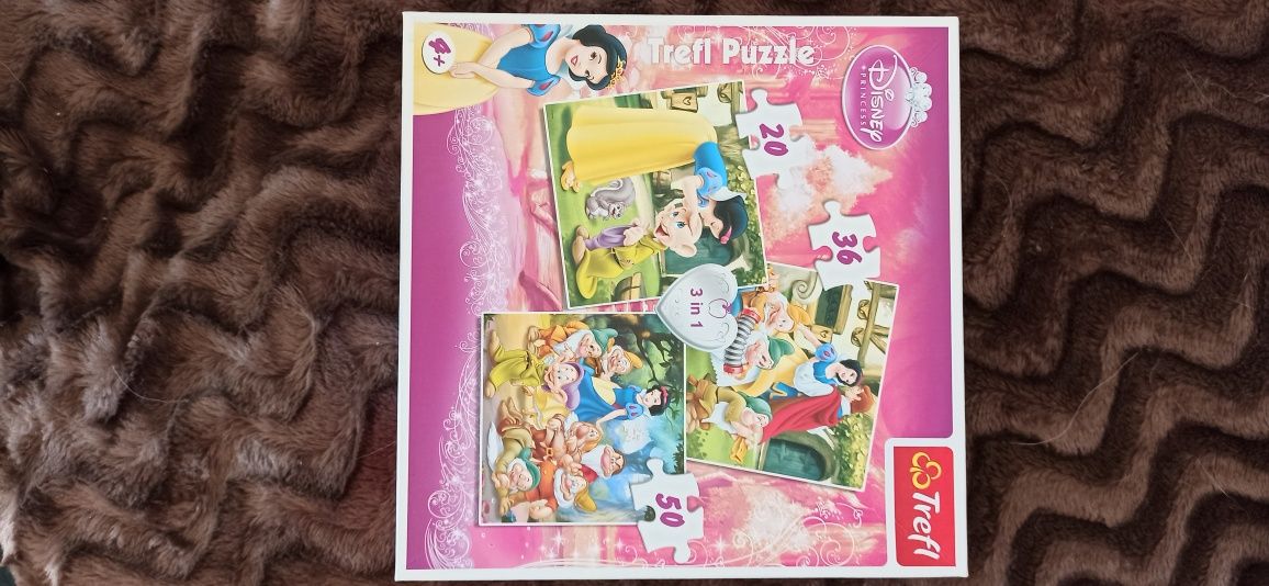 NOWE Puzzle Księżniczki Disney'a.