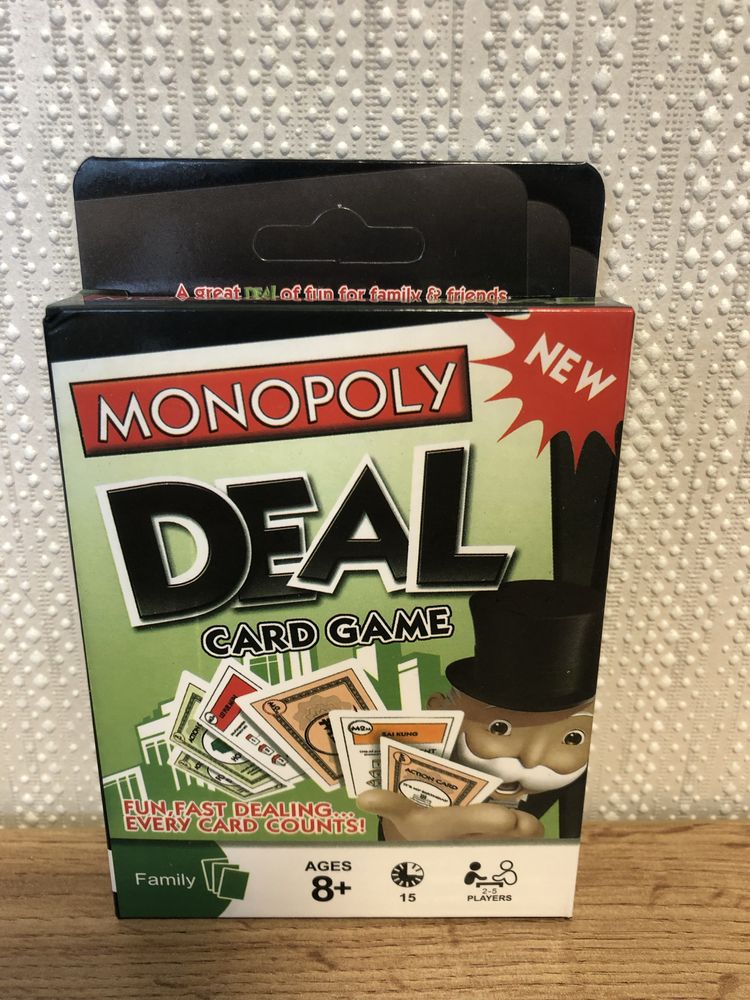 ТОП! Монополія Угода (Monopoly Deal / Монополия Сделка)