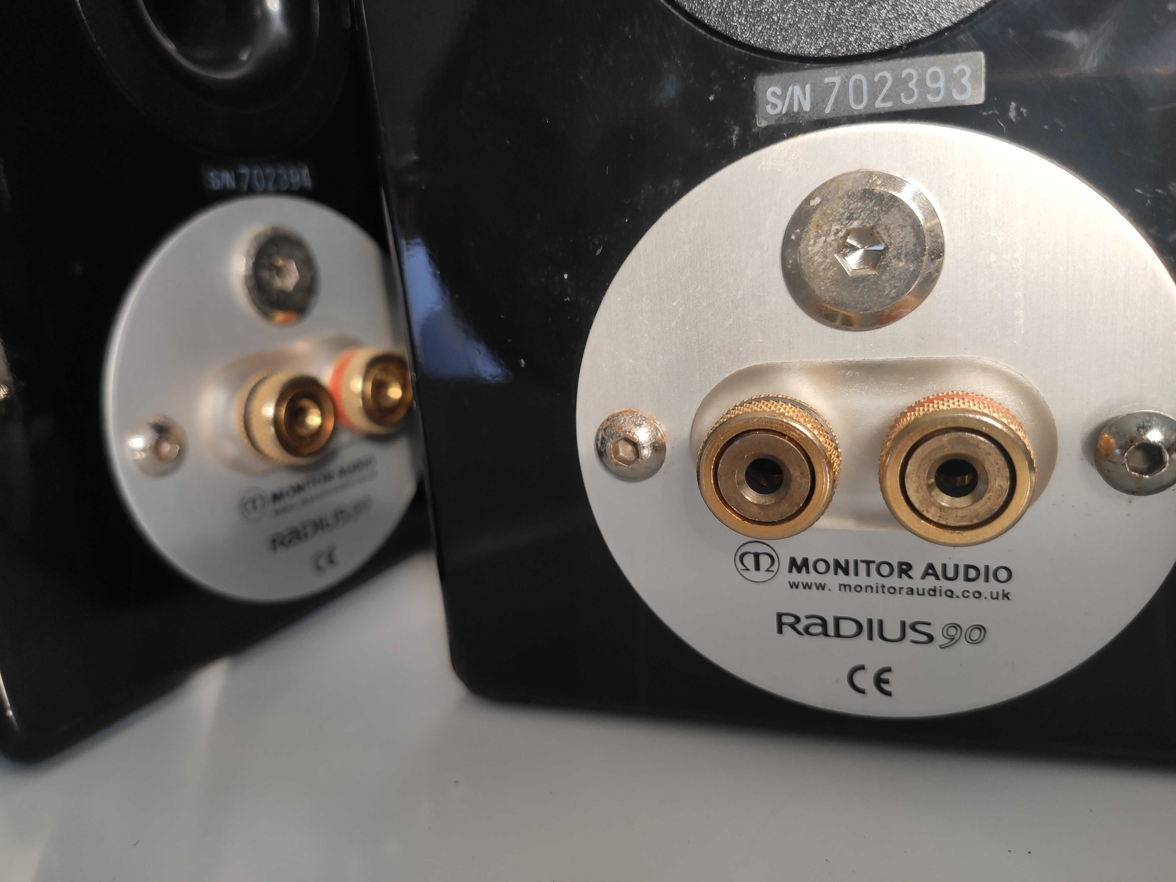 Colunas de Som Alta Fidelidade MONITOR AUDIO RADIUS 90 (Par) Made uk