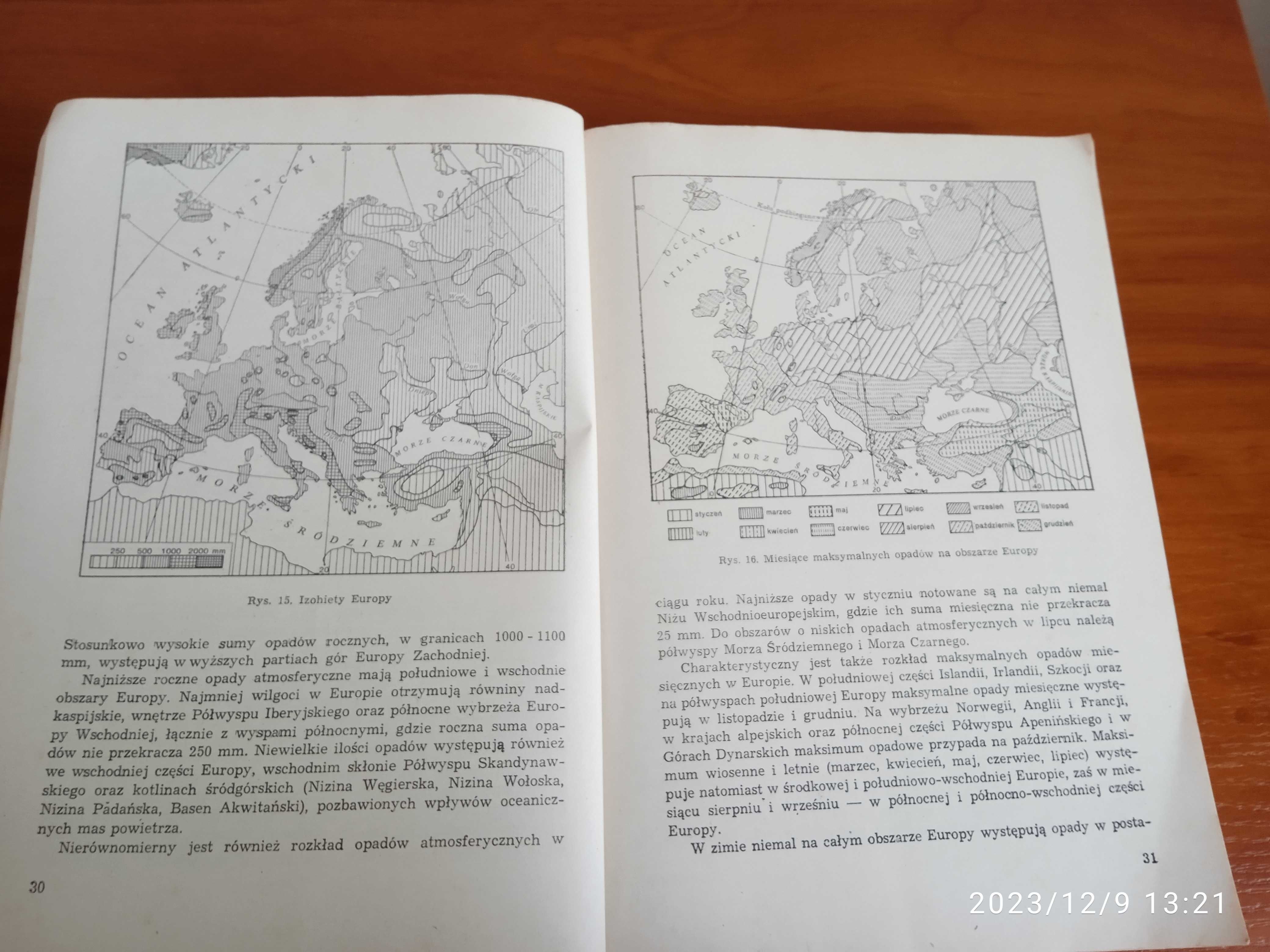 Geografia fizyczna część świata Jan Mityk rok wyd. 1978