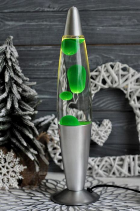 Лава лампа   34,41 см однокольорові та двокольорові