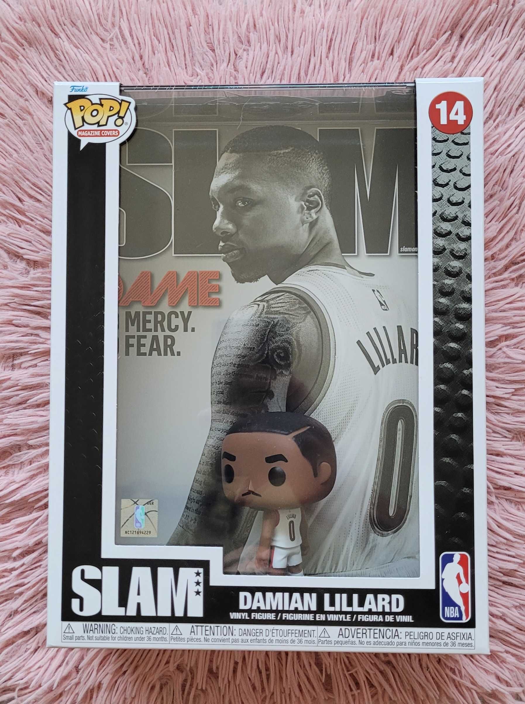 Funko POP! DAMIAN LILLARD Cover NBA Slam Portland Trail Blazers