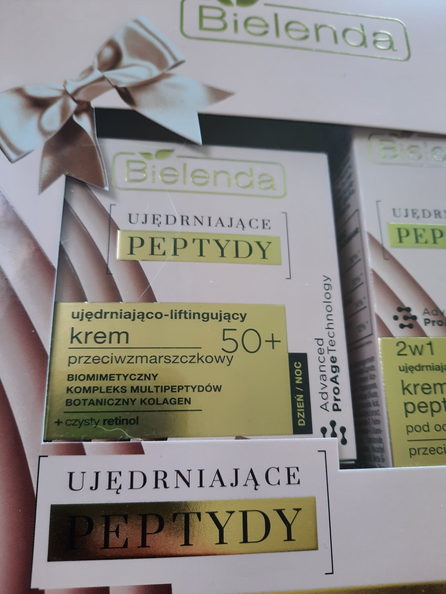 Zestaw Bielenda Ujędrniające Peptydy 50+