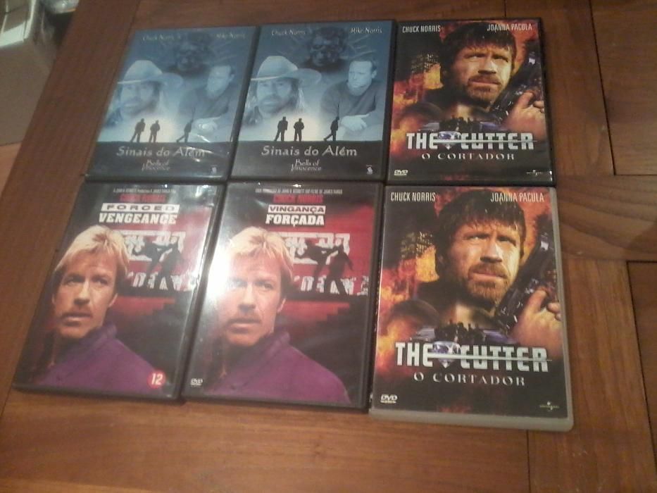 DVD - Diversos Chuck Norris e Dolph Lundgreen