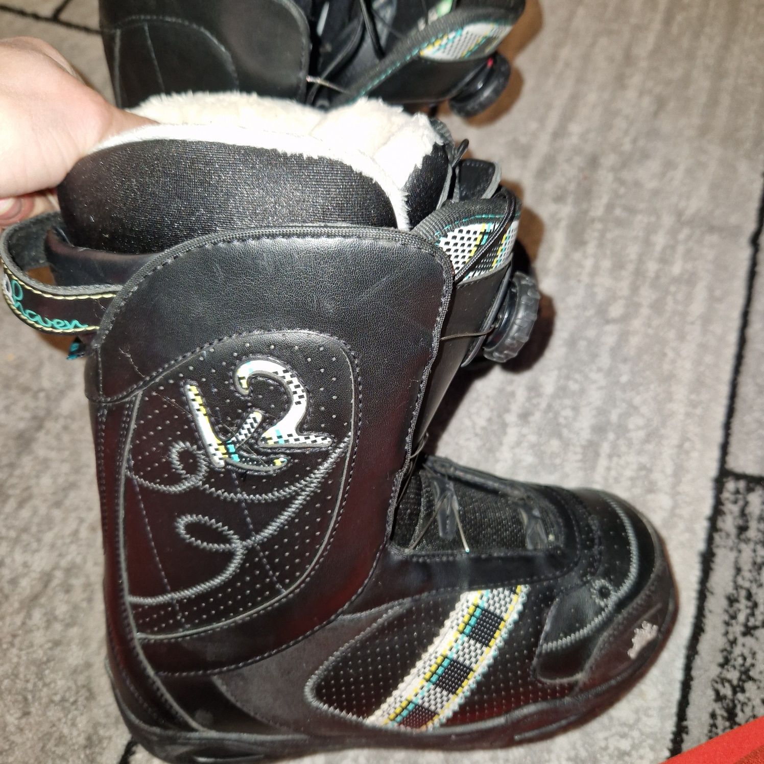 Buty snowbordowe K2 w rozmiarze 38