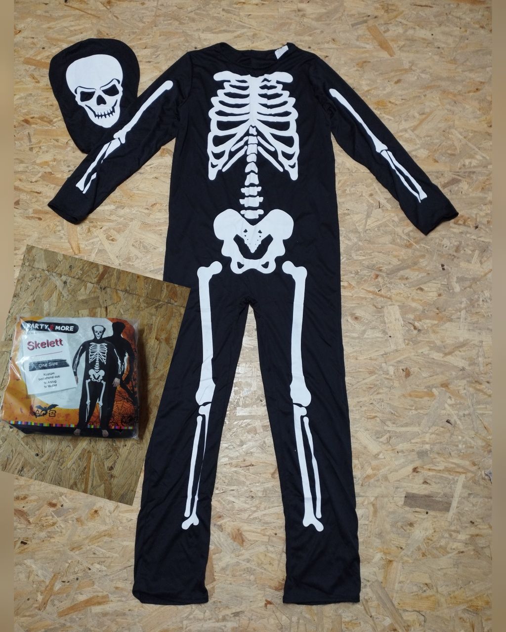 Мужской Карнавальный костюм на Хэллоуин для взрослых скелет Кощей
One