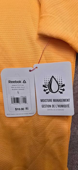 Koszulka polo Reebok, L.