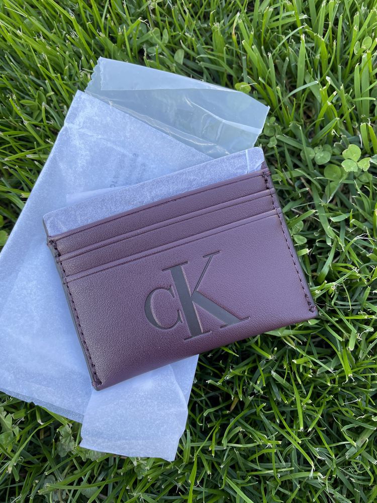 Кредитница calvin klein (ck Monogram Card Case cardholder)с америки