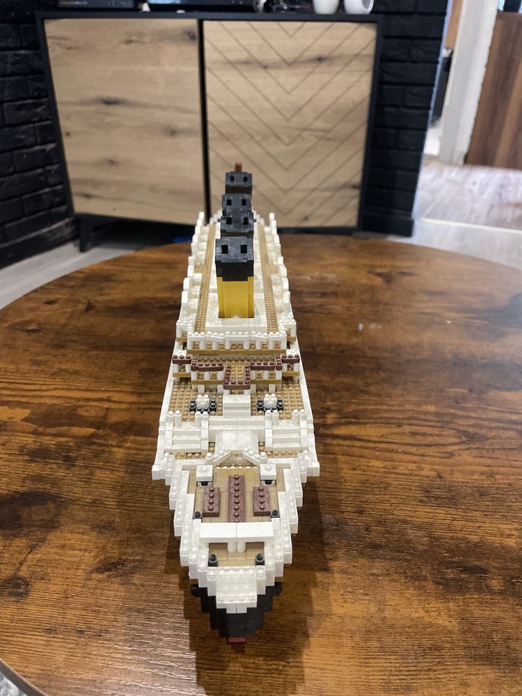 Statek titanic klocki