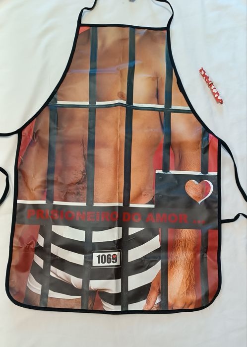 Avental Novo. Impermeável. Prisioneiro do Amor
