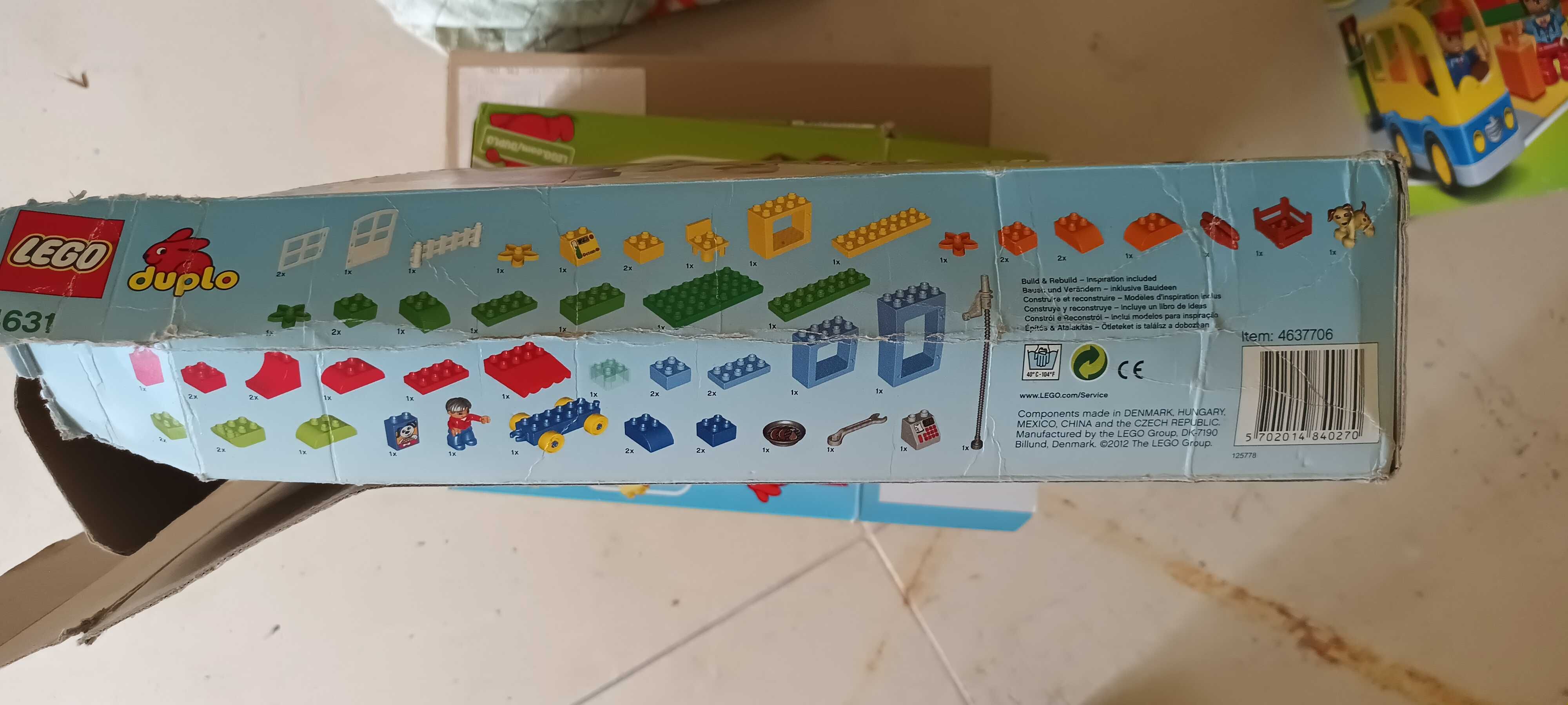 Duplo Set 4631 - Minha primeira construção