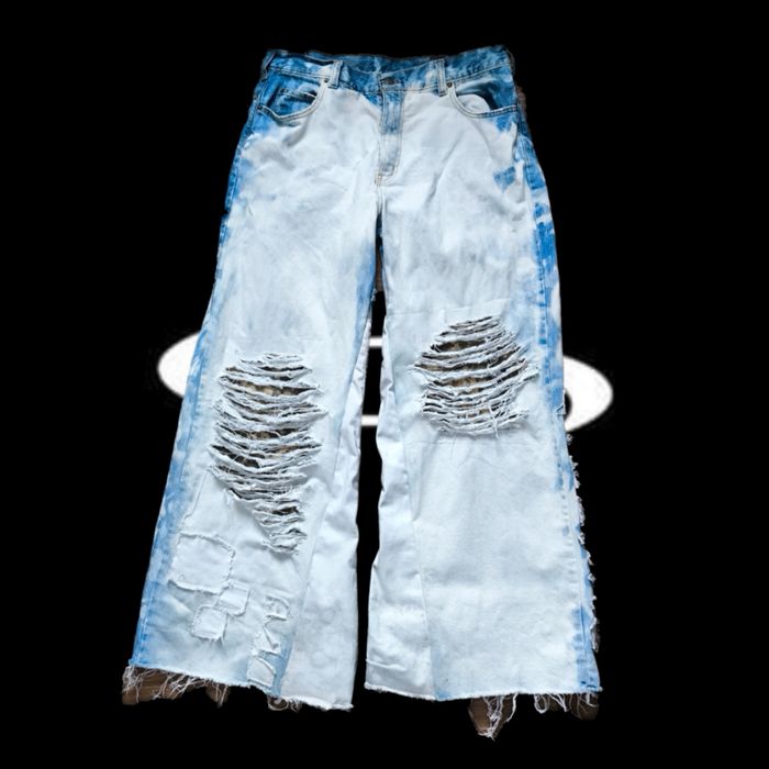 Enfants Riches Deprimes x Balenciaga opium штаны джинсы широкие клеш