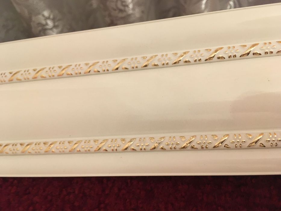 Карниз алюминиевый с рисунком широкий