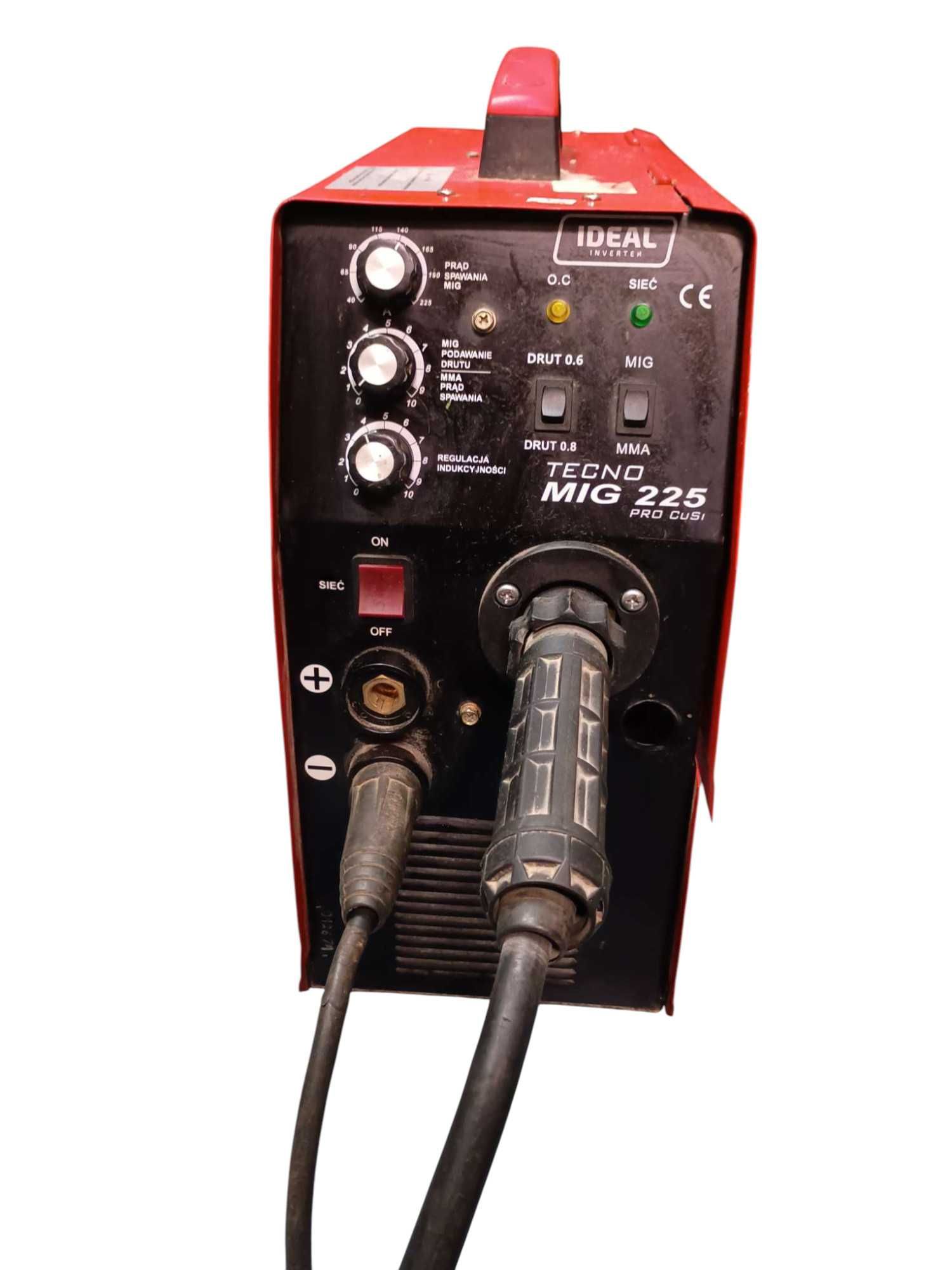Spawarka inwentorowa IDEAL TECNOMIG 225 PRO CUSI 40A/16V-225A/25V
