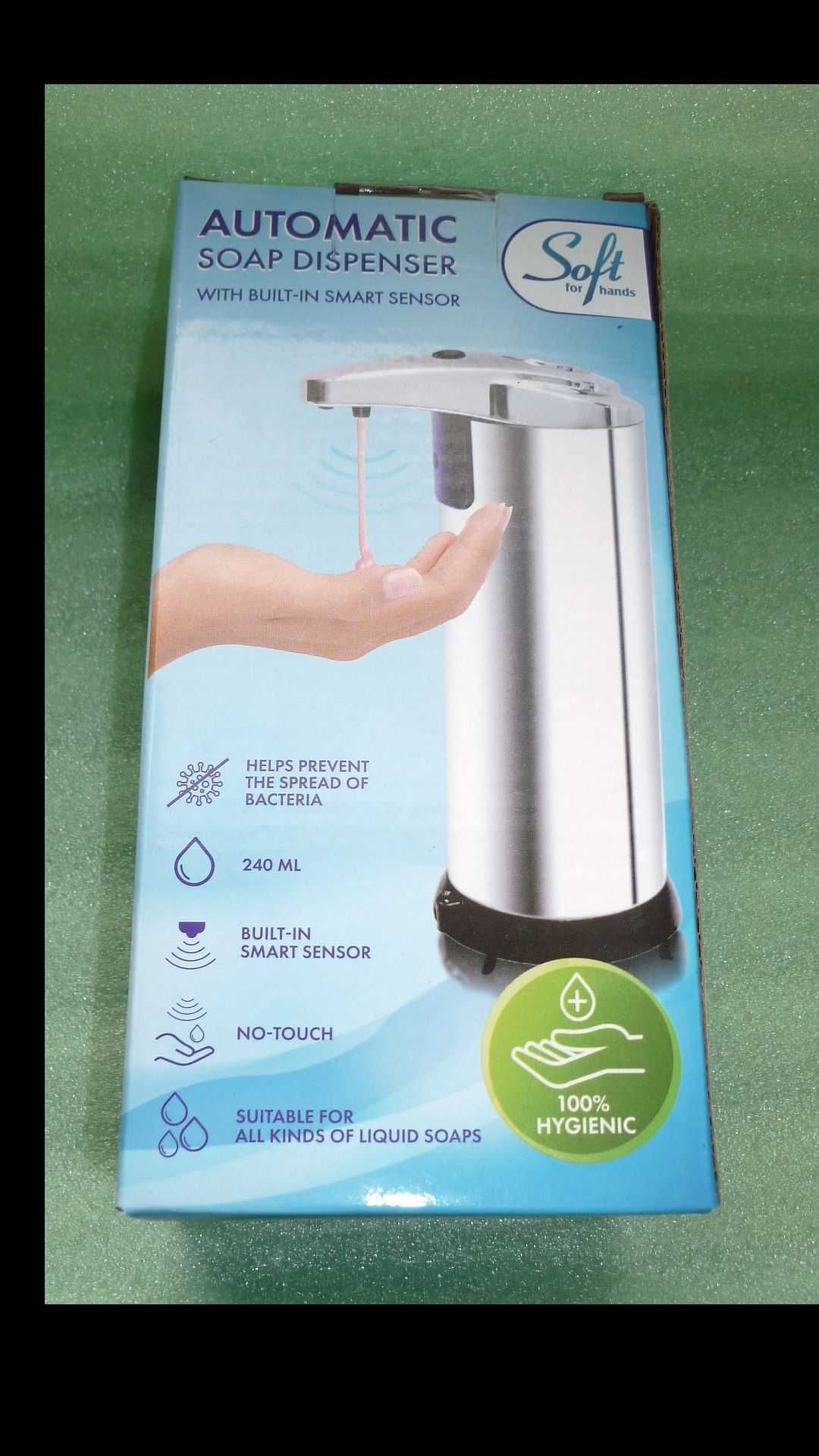 Bezdotykowe dozownik do mydła stojący 240 ml