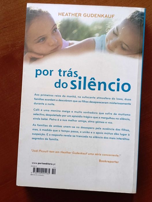Por Trás do Silêncio - Heather Gudenkauf - portes incluídos