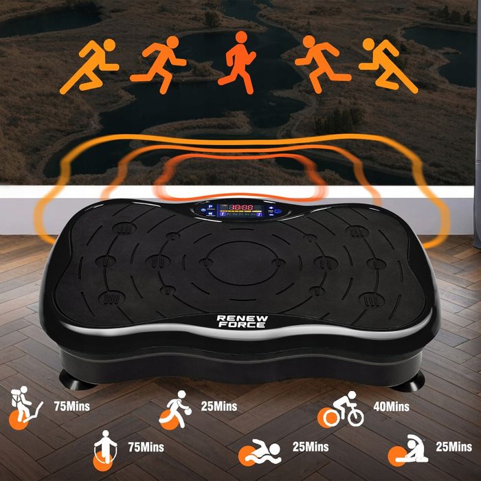 PLATFORMA WIBRACYJNA Masażer Trening  Ciała Wyszczuplająca Wibrująca