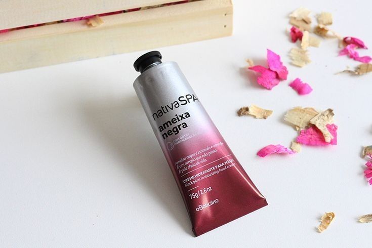 Creme hidratante para mãos nativaSPA ameixa negra - O'boticário