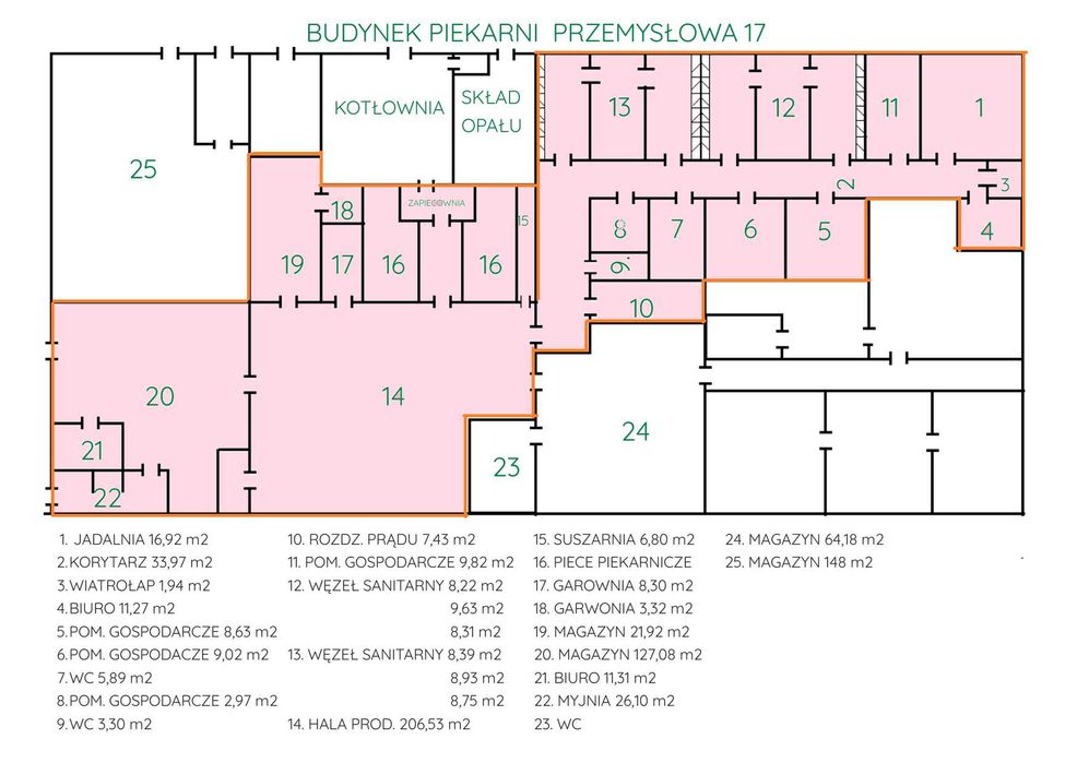 Wynajmę budynek PIEKARNI - MORĄG
