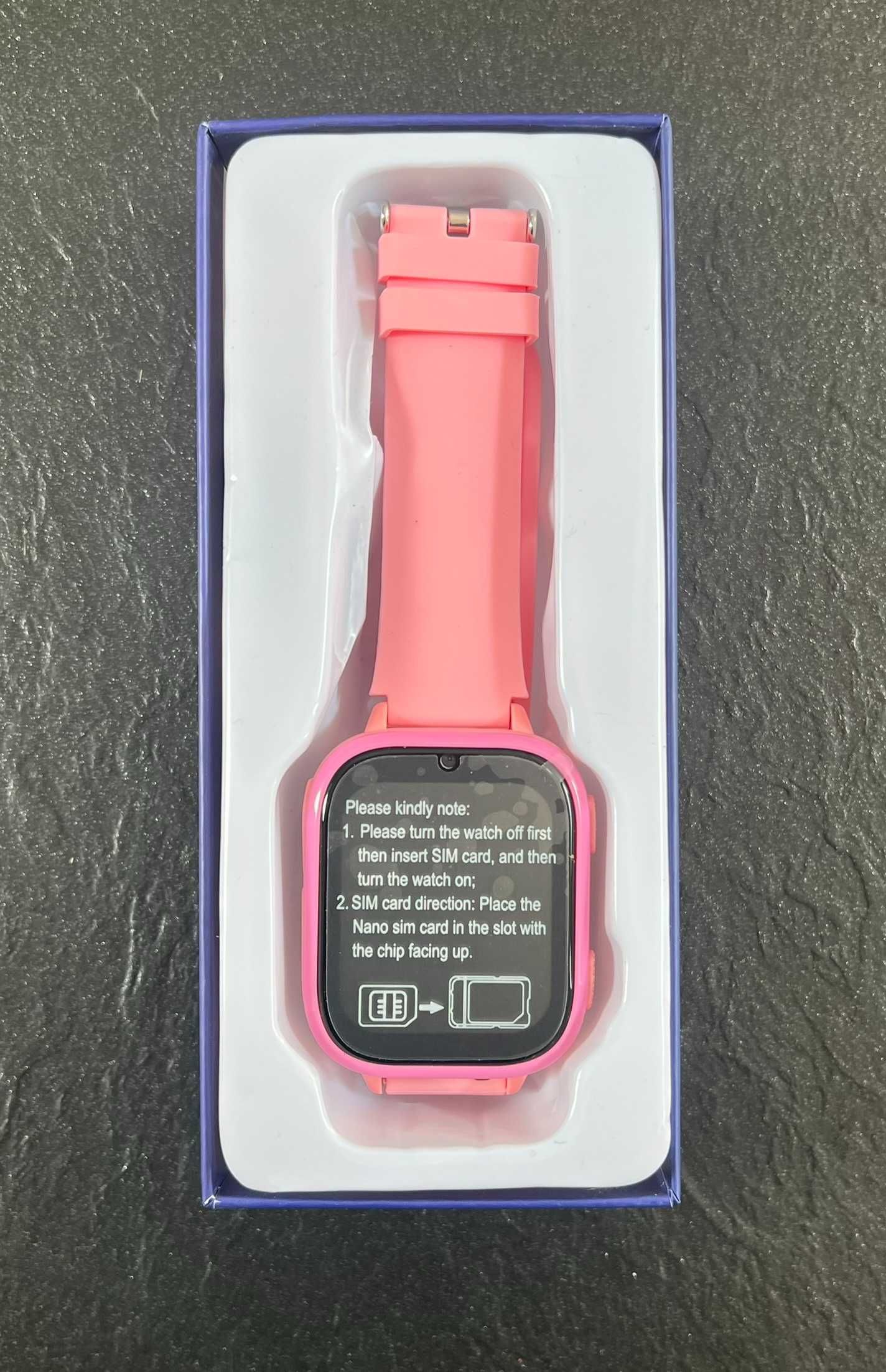 Smartwatch dla dzieci OKYUK Smart Watch różowy