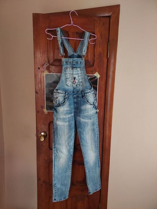 Джинсовий комбінезон