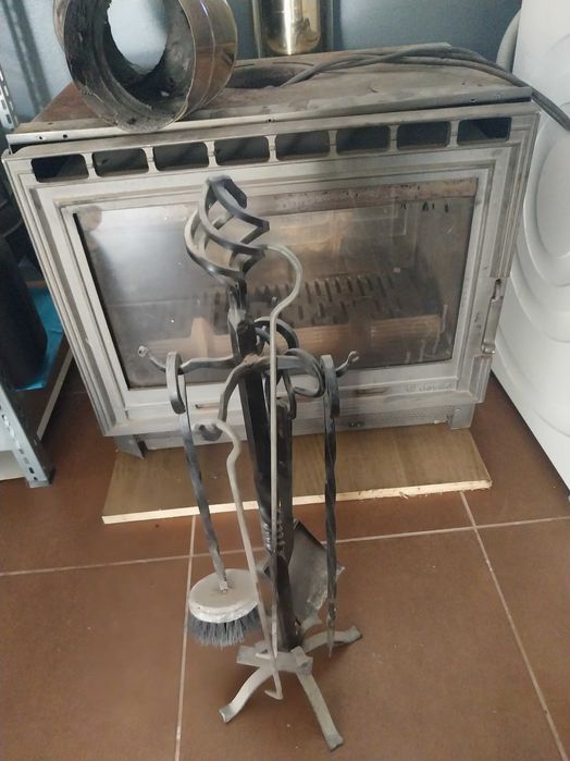 Reuperador de calor a lenha com ventilação