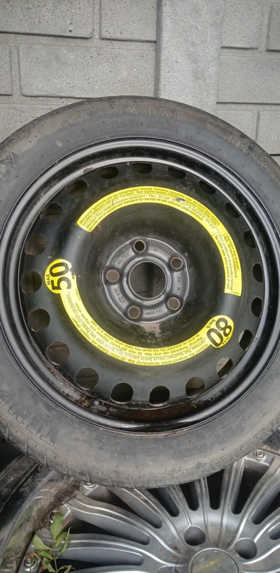 Opona Dojazdowa R17 Audi VW