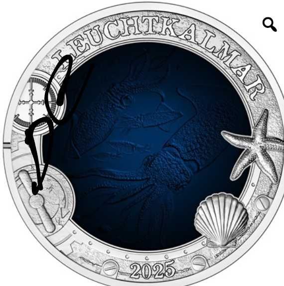 Moeda de 3 euros dá Áustria 2025.