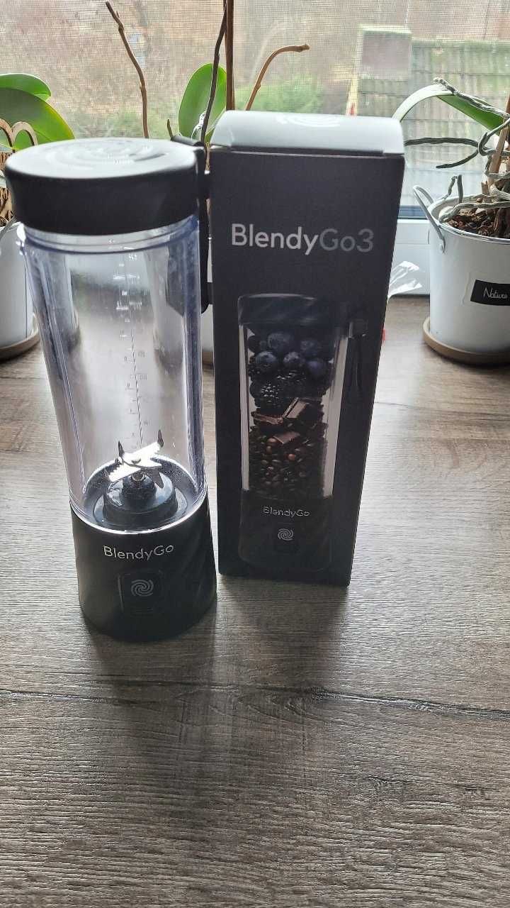 NOWY Blender Kielichowy BlendyGo 3 Bezprzewodowy 0,55L Czarny