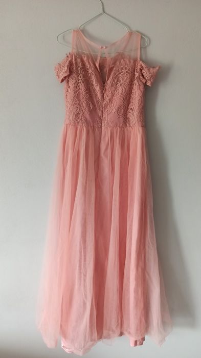 Sukienka maxi tiulowa L