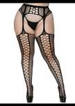Rajstopy Stripanty Kabaretki  plus size 
Kabaretka klasyczn