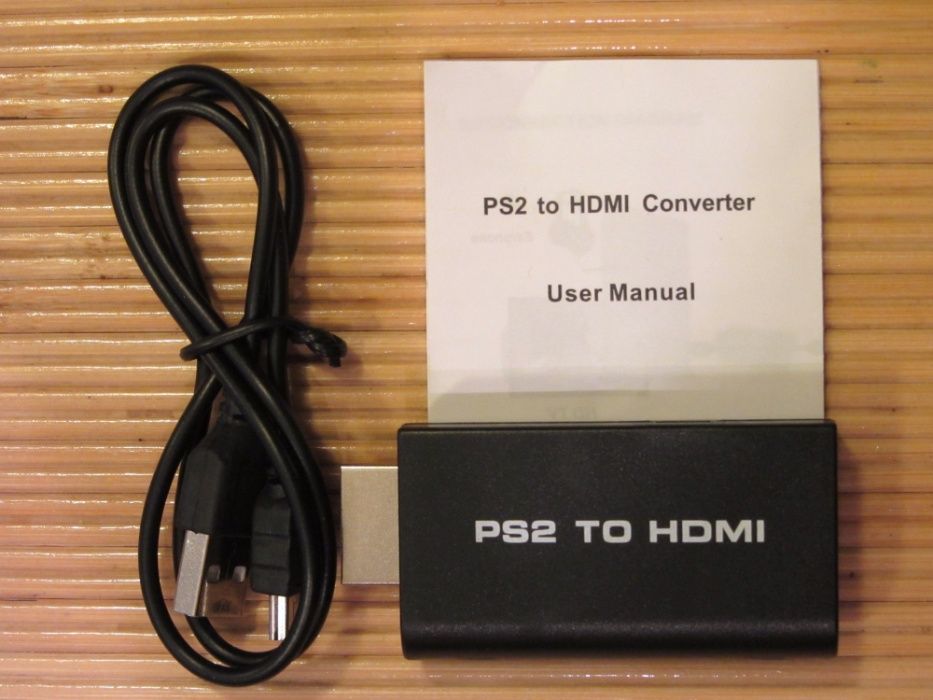 Компонентный переходник PS2 to HDMI для Sony PlayStation 2 и 3 PS2HDMI