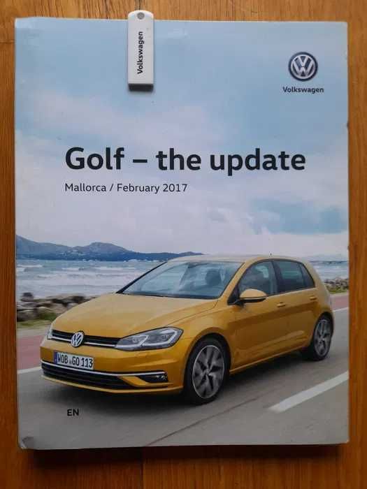 VOLKSWAGEN Golf, Golf Variant, Golf Alltrack teczka prasowa rok 2017